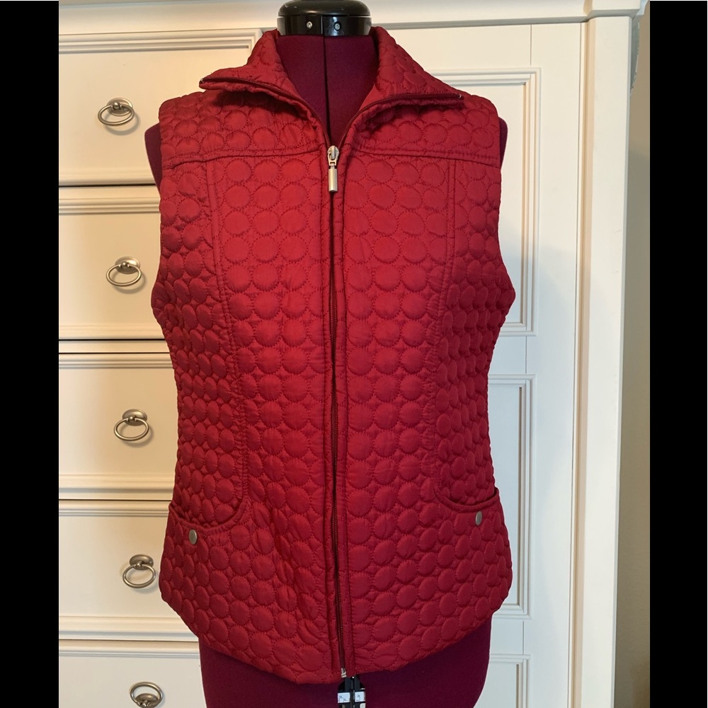 ⛺️ Jane Ashley quilted vest, Size M
